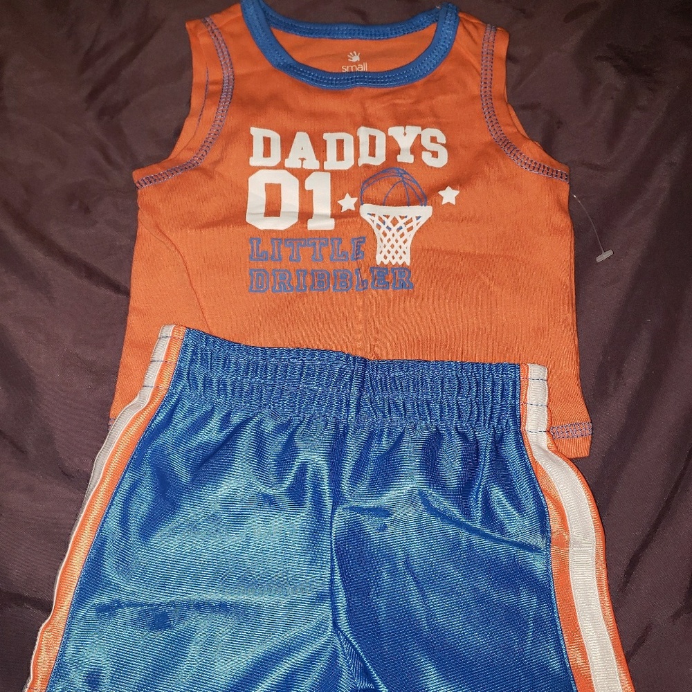 2 piece set 0-3 months for boys